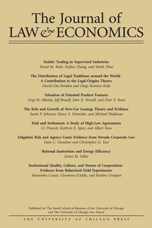 The Journal of Law & Economics