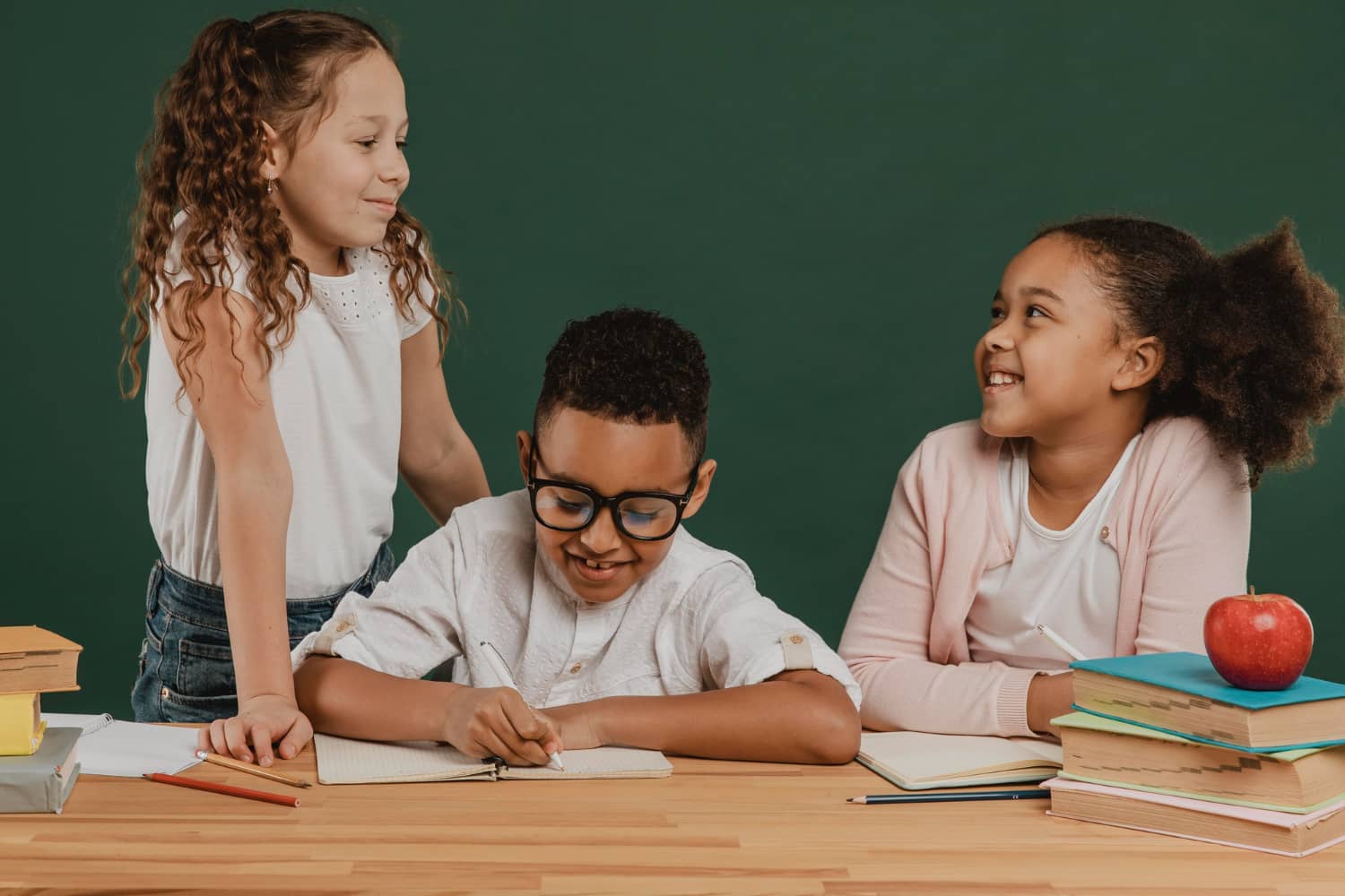 Diverse students in classroom setting representing hope and opportunity